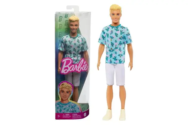 Лялька HJT10 Кен "Модник" у футболці з кактусами купити