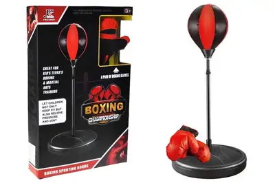 Боксерський набір YC856L1 зі стійкою, в коробці р.56x9,8x35 см YG Toys купити