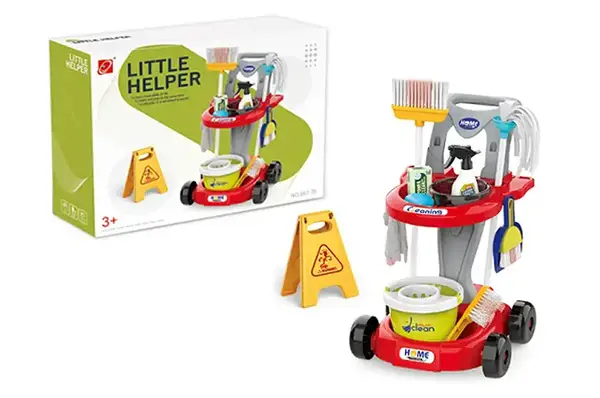 Візок для прибирання 667-70 з відром та аксесуарами кор.44*13*34 см купити