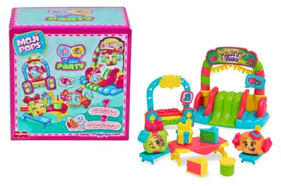 Набір MOJI POPS серії Box I Like–Вечірка (2 фігурки, аксесуари) Набір MOJI POPS серії Box I Like–Вечірка (2 фігурки, аксесуари) купити