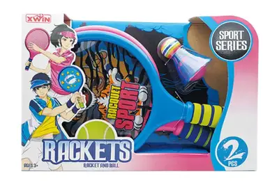 Бадмінтон 9901A в коробці р.39x26x5,5 см YG Toys купити