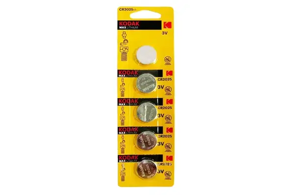 Батарейки Kodak 2025 bat(3B) Lithium 5шт. купити
