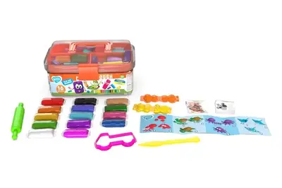 Набір для ліплення з тістом 41186 "Box" 16 colors LOVIN купити