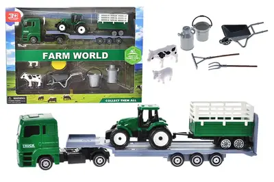 Ігровий набір 798-A245 сільгосптехніка, тварини, коробка 31*21,7*6см купити