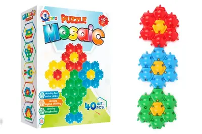 Мозаїка 2940 "Килимок" 40 дет. 40 мм ТЕХНОК купити