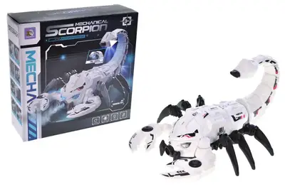Скорпіон на батарейках HJ938-1, озвучений, зі світлом, в коробці р.22,6x7,4x22см YG Toys купити