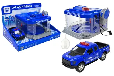 Паркінг CLM-888 поліція, на батарейках, світло, звук, транспорт у наборі, в коробці р 33,7x23,7x22,5см купити