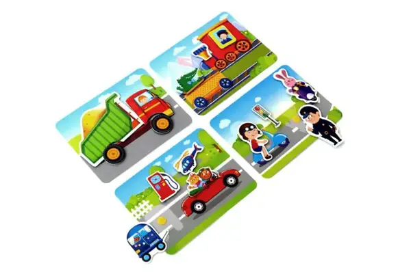 Гра з липучками 'Транспорт' VT1302-28 VladiToys купити недорого в Україні, фото 2