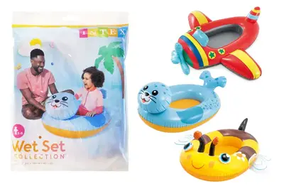 Матрац - плотик INTEX (3 види, 3-6 р, до 23 кг+ремонтний комплект) 59380 р.107*69/100*64/100*97 см купити