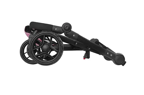 Візок для ляльки 9695+BAG PEACH PINK "Fortuna" з сумкою, в коробці р.54,5х14,5х38,5 см CARRELLO купити недорого в Україні, фото 5