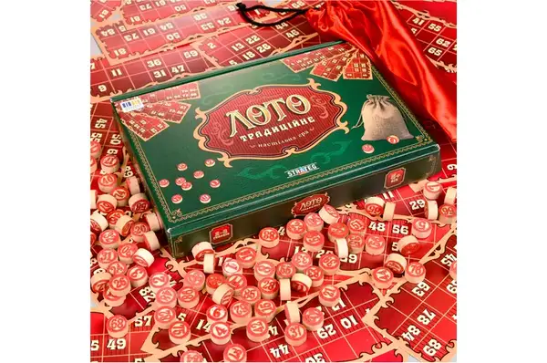 Настільна гра 30488 Лото традиційне STRATEG купити недорого в Україні, фото 6