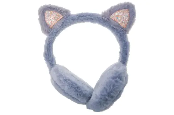 Хутряні навушники 49659, котячі вушка 6 кольорів 15*18см купити недорого в Україні, фото 2