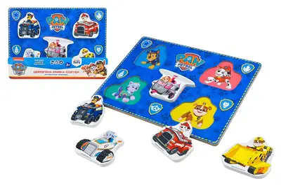 Дерев'яна іграшка KidsHits Paw Patrol KH20/059 пазли-вкладиші 30*22*1,5 см Дерев'яна іграшка KidsHits Paw Patrol KH20/059 пазли-вкладиші 30*22*1,5 см купити