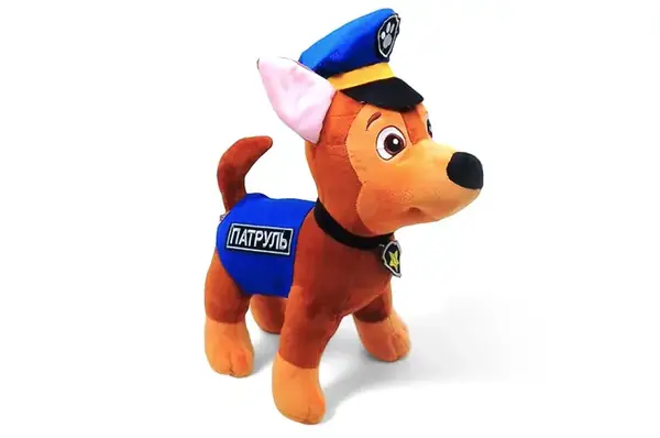 М'яка іграшка 0351 Щеня Шериф 37см Україна купити