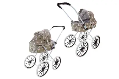 Візочок металевий DL502C-11 зимовий, великі колеса, кульок 66x70x34 см купити