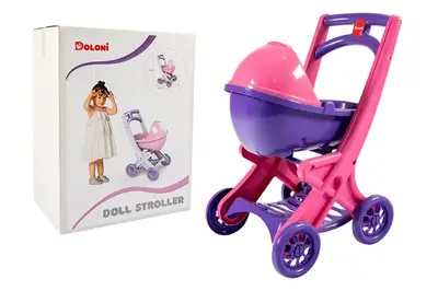 Візочок для ляльок 0121/02 з люлькою DOLONI купити