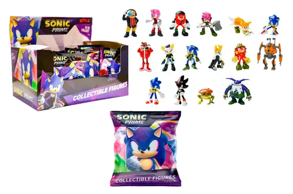 Ігрова фігурка SONIC PRIME - ПРИГОДИ СОНІКА ТА ДРУЗІВ (6,5 сm, у дисплеї, в асорт.) SON2005 купити