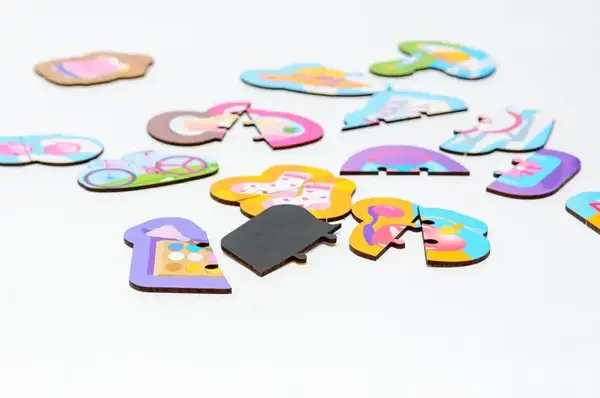 Пазл магнітний Puz-22931 "Предмети", дерев'яний PuzzleOk купити недорого в Україні, фото 4