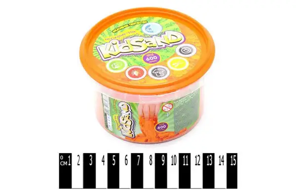 Набір з кінетичним піском KS-01-05 "KidSand" 600 гр. в відрі DANKO купити недорого в Україні, фото 2