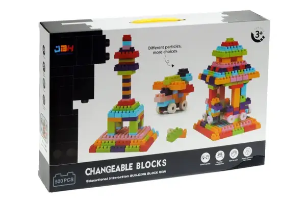 Конструктор 520дет в коробці E007 р.46*30*8см купити