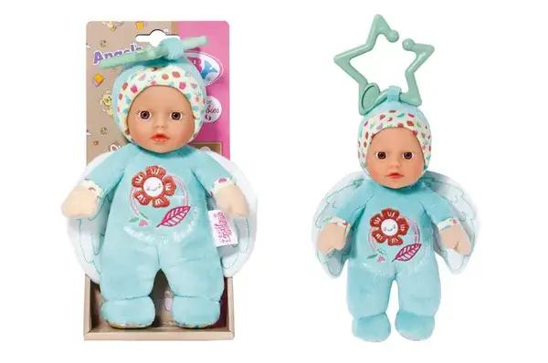 Лялька BABY BORN серії "For babies" 832295-1 БЛАКИТНЕ ЯНГОЛЯТКО 18 см купити