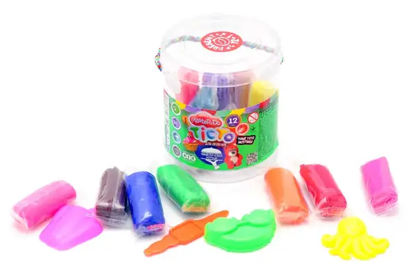 Набір для ліплення з тістом TMD-01-06 "Master Do" 12 шт. в тубі DANKO купити