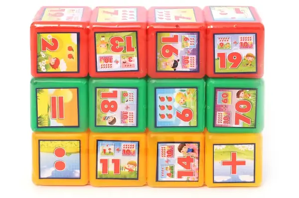 Кубики "Математика" (12 шт) 09052 Mtoys купити
