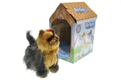 Інтерактивний собака (сенсорне керування, ходить, гавкає, виляє хвостиком) в коробці 626-7 р.36,4*21*16 см купити
