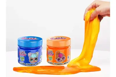 Слайм LOL80200 "L.O.L. Crunchy slime" 210 мл LOVIN купити