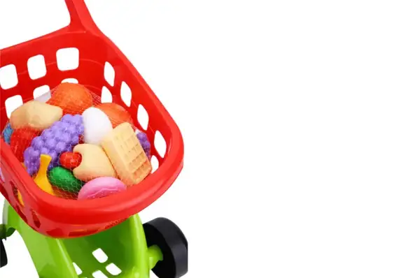 Візок 8713 для супермаркету з набором продуктів ТЕХНОК купити недорого в Україні, фото 4