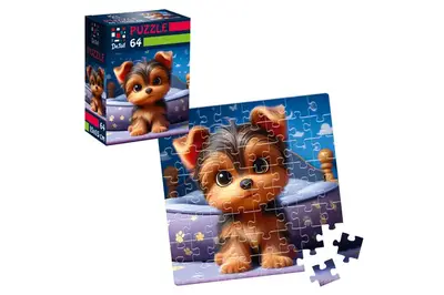 Пазли De.tail. Допитливе цуценя. 64 деталі DT1234-09 (укр)Vladi Toys купити