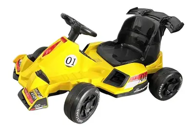 Електромобіль UV12 Speed Car X25 yellow з пультом, EVA-колеса, акумулятор 12V, музика Maraton купити