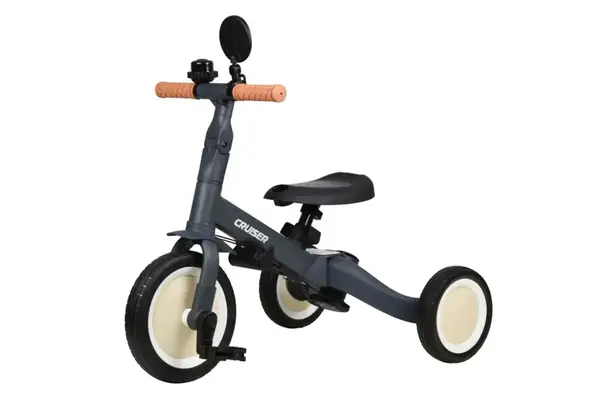 Біговел Tri-cycle 5in1 Cruiser Versa navy трансформер з дашком купити недорого в Україні, фото 2