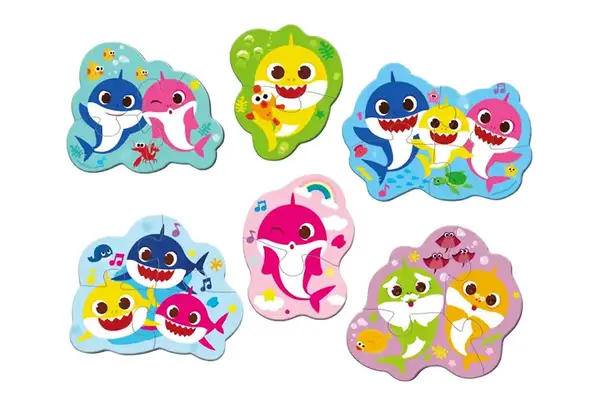 Пазл 2-3-4 елементи "Shark" 200587 DoDo купити недорого в Україні, фото 2