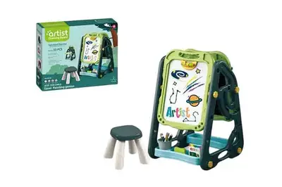 Дошка-мольберт 050-30 магнітно-малювальна двостороння, з аксесуарами, кор.59x13x49.5 см купити