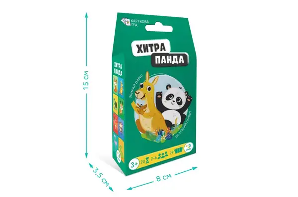Настільна гра 301235 "Хитра Панда" DoDo купити недорого в Україні, фото 4
