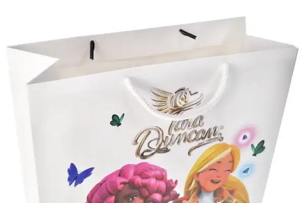 Пакет паперовий M QB004-107 "Тара Данкан" р.27x33x11 см qbee купити недорого в Україні, фото 2