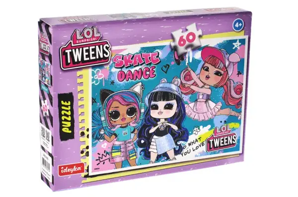 Гра-головоломка. Набір пазлів LP60-005 L.O.L. Surprise! Tweens Skate Dance,60 елементів IDEYKA купити