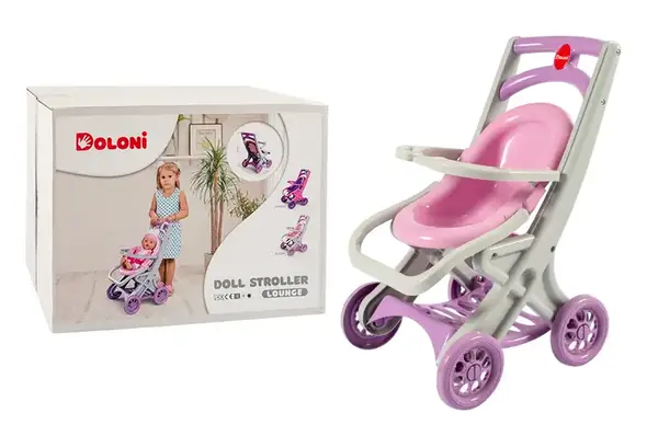 Візочок для ляльок 0122/04 сидячий DOLONI купити