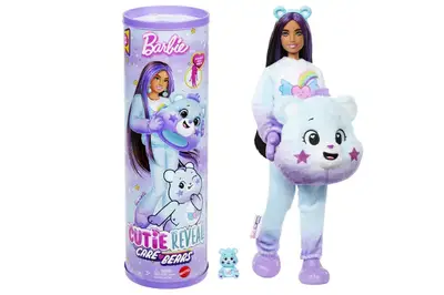 Лялька Barbie JFV61 "Cutie Reveal" серії "Care Bears: нова хвиля" – ведмедик Мрійник купити