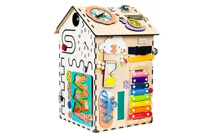 Бізібудинок Без фарби 55х30х30 см купити