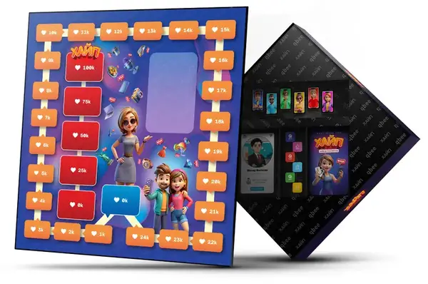 Настільна гра QB701-007 "ХАЙП. Битва за популярність" qbee купити недорого в Україні, фото 3