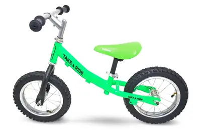 Велобіг Take&Ride RB-40 Classic салатово-чорний купити