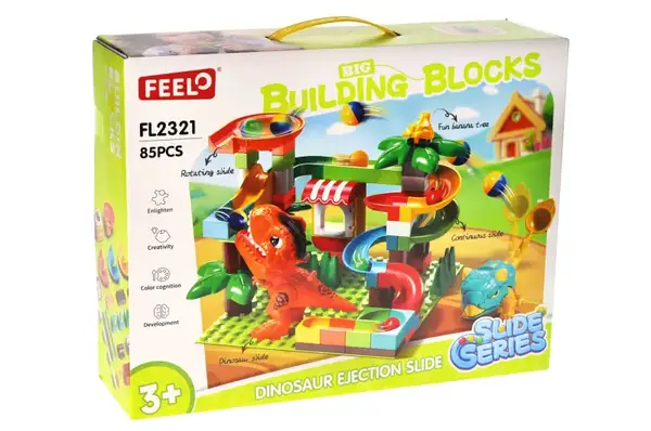 Конструктор FL2321 "Дино Парк" 85 дет. р.36x10x28 см YG Toys купити