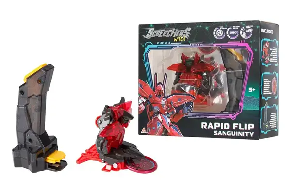 Ігровий набір EU686101B SCREECHERS WILD! S5 L0.5 СЕНГВІНІТІ (запускач, машинка-трансформер) купити