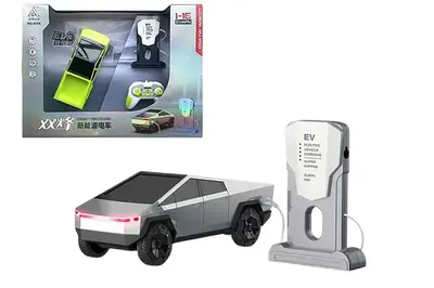 Машина на радіокеруванні Тесла 597A акумулятор, 2 кольора, короб. 50*37*11,5см купити