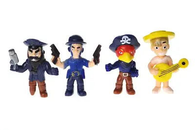 Набір фігурок за мотивами гри на блістері 4шт, 191053 р.30*20,5см. купити