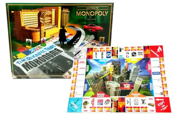 Настільна гра G-MonP-01-01U "Monopolist" DANKO купити