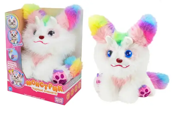 М'яка інтерактивна іграшка Кращий друг BF2601 монстрик короб.25х15х34 см купити