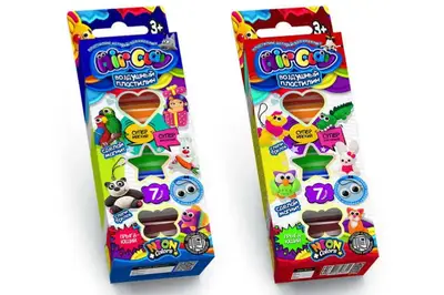 Набір для ліплення з легким пластиліном ARCL-01-01U,02U "AIR CLAY" 7 шт. в коробці DANKO Набір для ліплення з легким пластиліном ARCL-01-01U,02U "AIR CLAY" 7 шт. в коробці DANKO купити